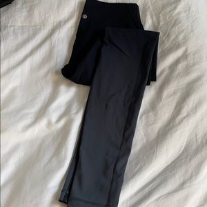 Black & Grey Lululemon Leggings